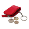 Coin & Key Purse - Red