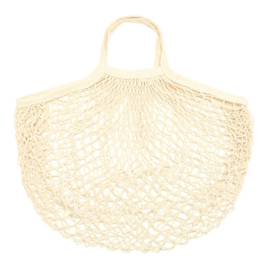 Cotton net bag - Light beige - Ladies