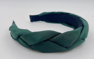 Emerald Plaited Headband