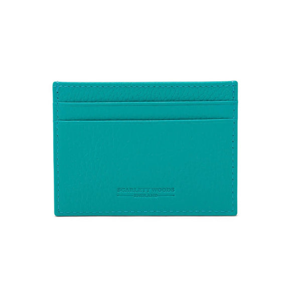 Slim Credit Card Holder - Turquoise