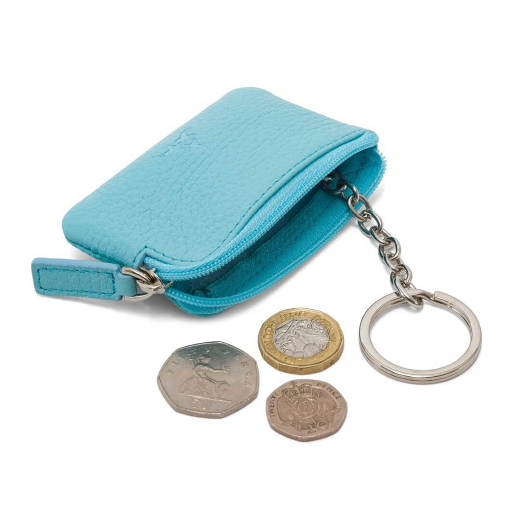 Daisy Rose Luxury Coin Purse Change Wallet Pouch for Women - PU Vegan  Leather Card Holder with Oversized Metal Keychain and Clasp - Brown -  Walmart.com