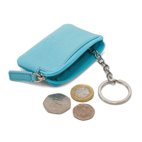 Coin & Key Purse - Blue