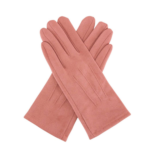 Classic Plain Gloves - Pink